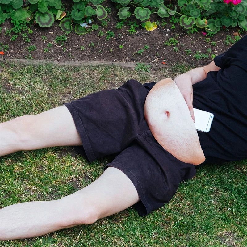 Hairy Belly Fanny Pack — Beer Gut Bag That Holds Your Stuff
