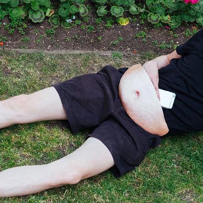 Hairy Belly Fanny Pack — Beer Gut Bag That Holds Your Stuff