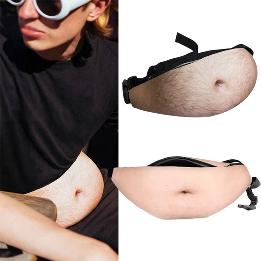 PapaPack 3D Hairy Belly Fanny Pack